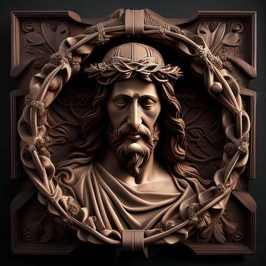 3D model jesus christ (STL)